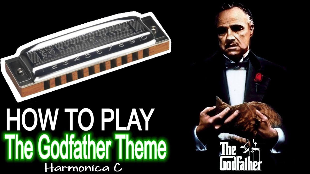 THE GODFATHER THEME  HARMONICA ( C DIATONIC ), ARMÓNICA C, BLUES HARP C, GAITA DE BOCA C, MUNDHARMON