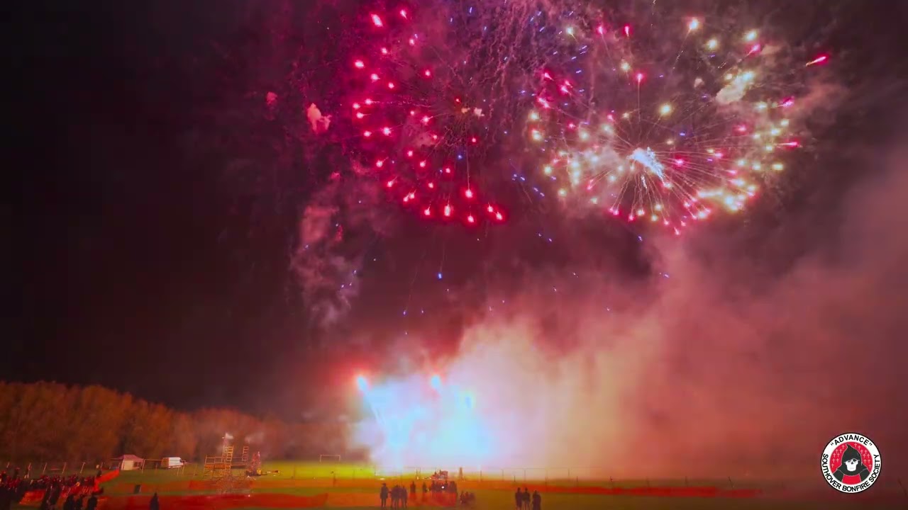 Southover Bonfire Fireworks 2025 Main Display