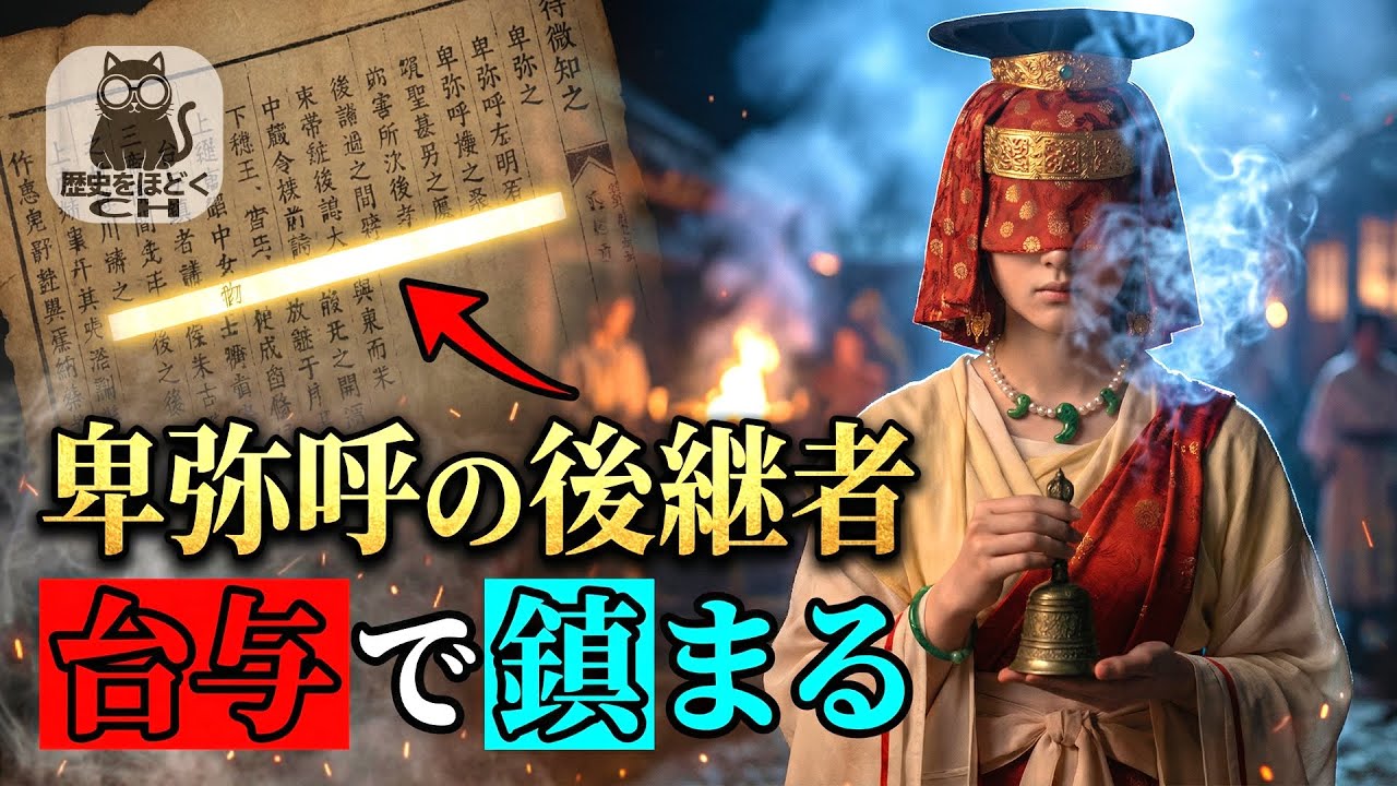【卑弥呼の後継者】なぜ13歳の少女「台与」だけが1000人の犠牲を止められたのか？ #歴史ミステリー #弥生時代 #古墳時代
