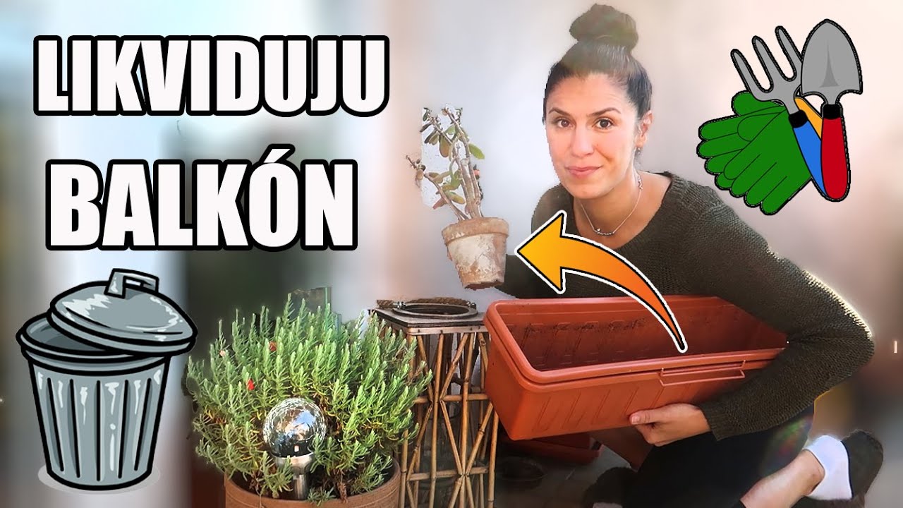 LIKVIDACE A PŘESAZOV&Aacute;N&Iacute; ROSTLINEK NA BALK&Oacute;NĚ, PODZIMN&Iacute; &Uacute;KLID BALK&Oacute;NU, DENN&Iacute; VLOG,