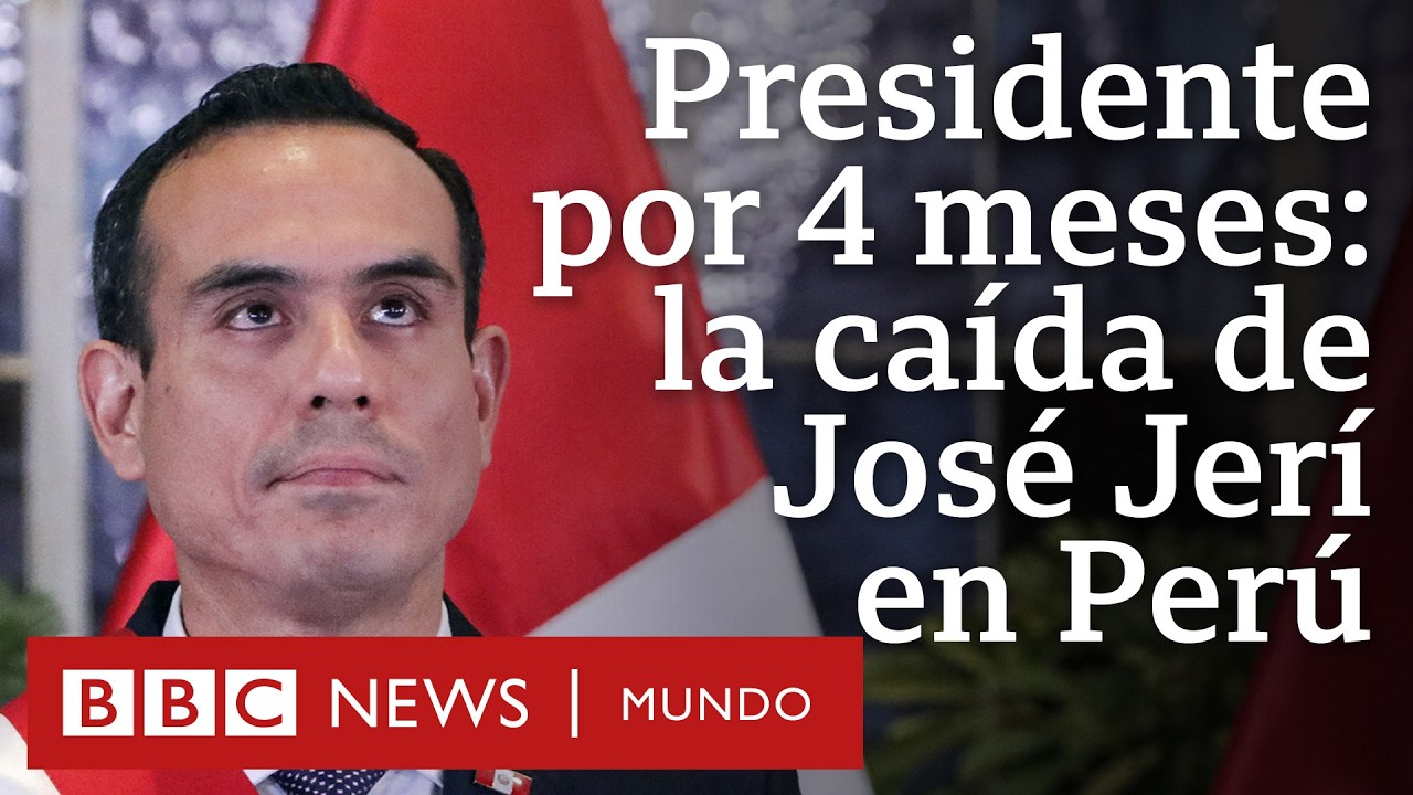 Por qué fue destituido José Jerí, el séptimo presidente de Perú en 10 años | BBC Mundo
