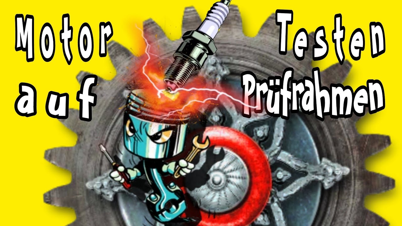 PIAGGIO SAL3M LC MOTOR AUF DEN PR&Uuml;FRAHMEN TESTEN TIPPS UND TRICKS #piaggio #nrg #tuning #50er