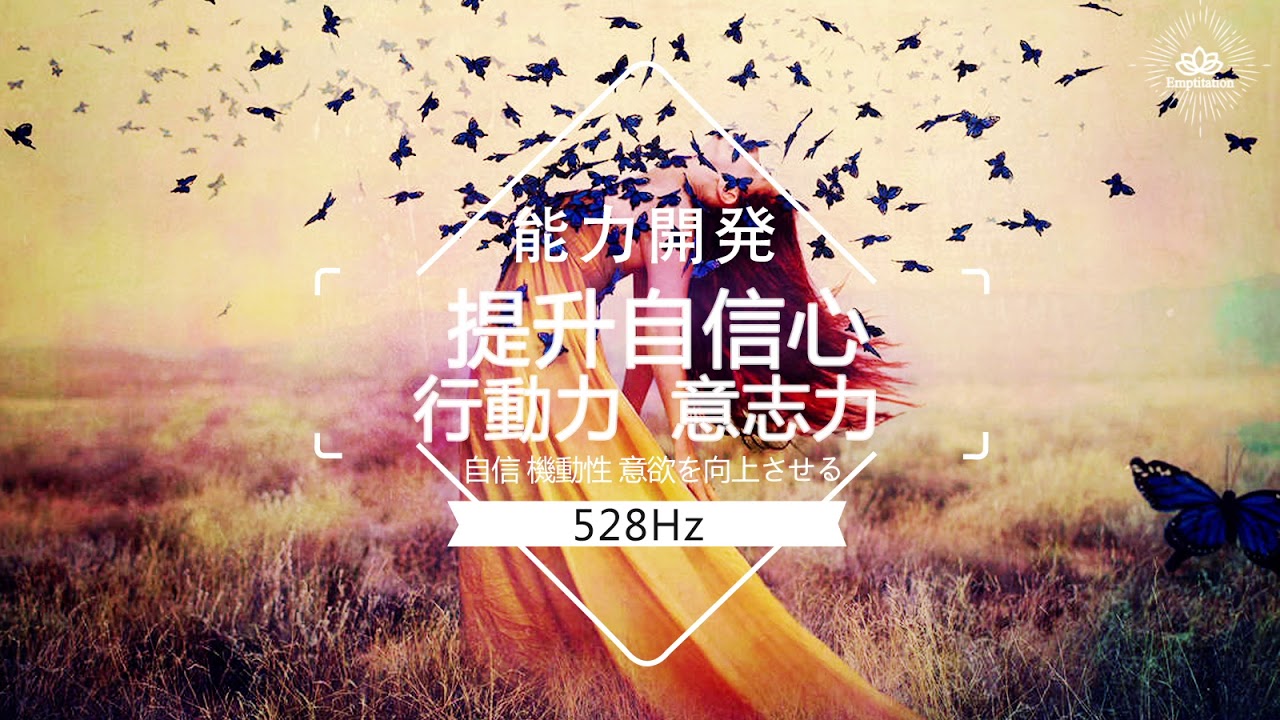 528Hz - 增強自信心 行動力 意志力｜冥想｜瑜伽｜ 音樂 - 能力開發系列 - 提升創造力｜自信心｜行動力｜意志力｜溝通能力｜表達能力｜直覺力｜洞察力｜記憶力｜學習能力｜集中力