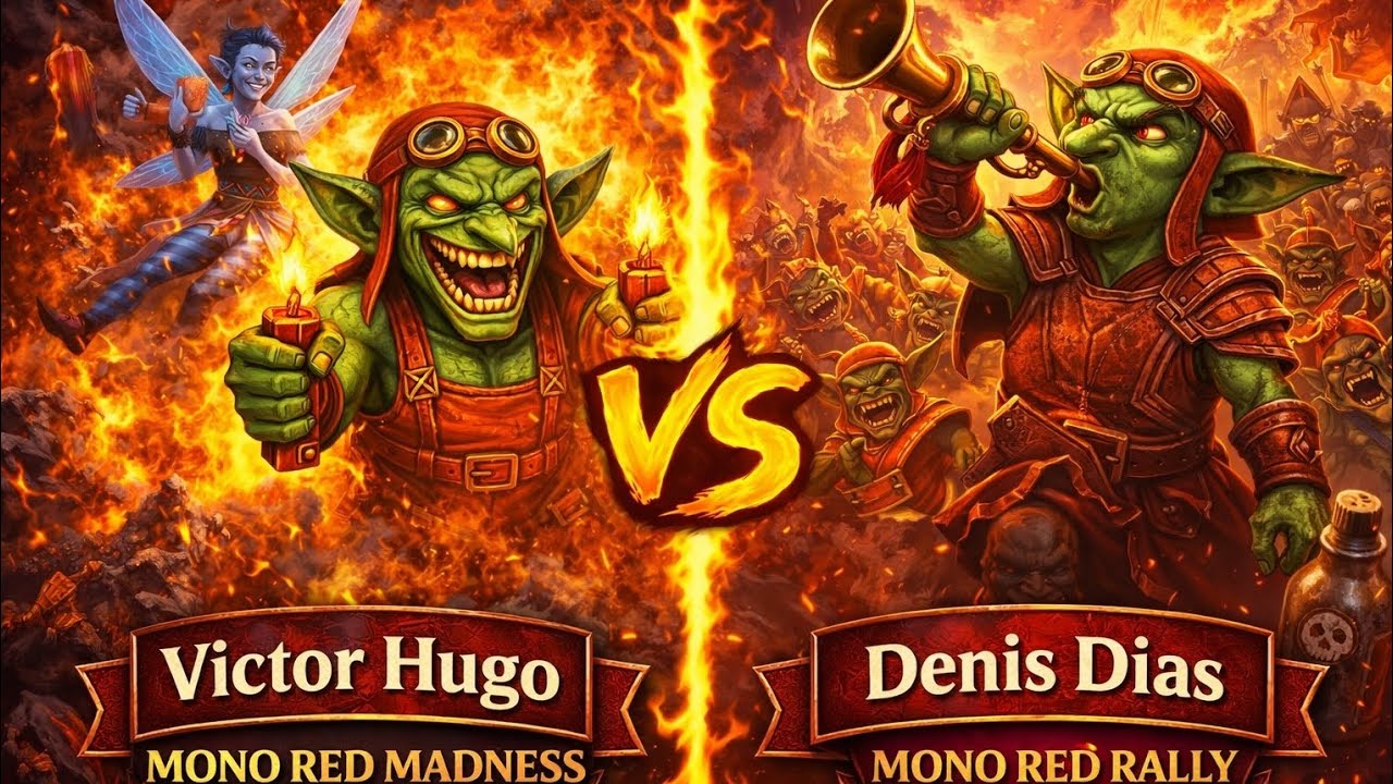 [Dynamite Pauper] Mono Red Madness VS Mono Red Rally (R 02 - 15/01/26)