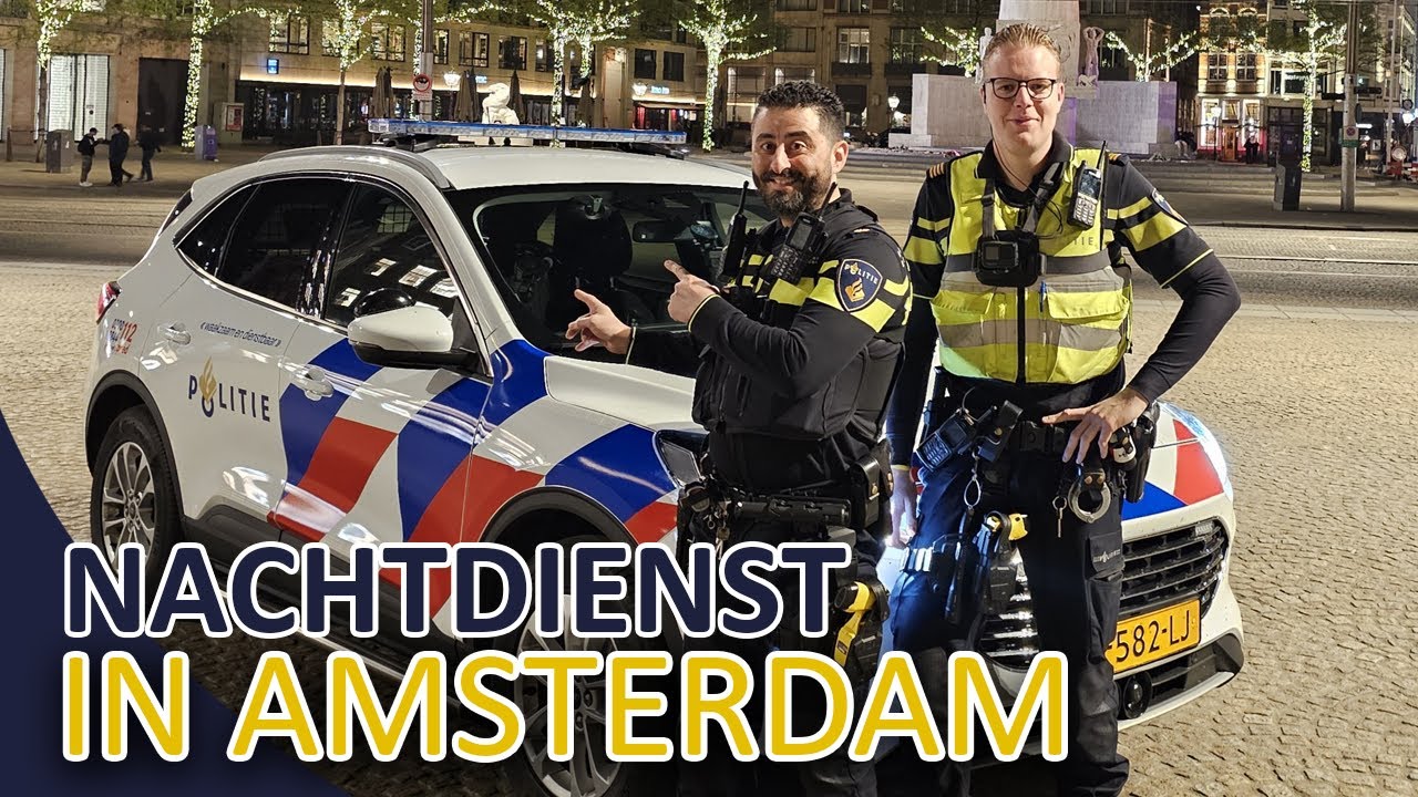 Politie | Achtervolging | Auto crasht tegen boom | Lachgas | Nieuwe dienstauto | Politie Amsterdam