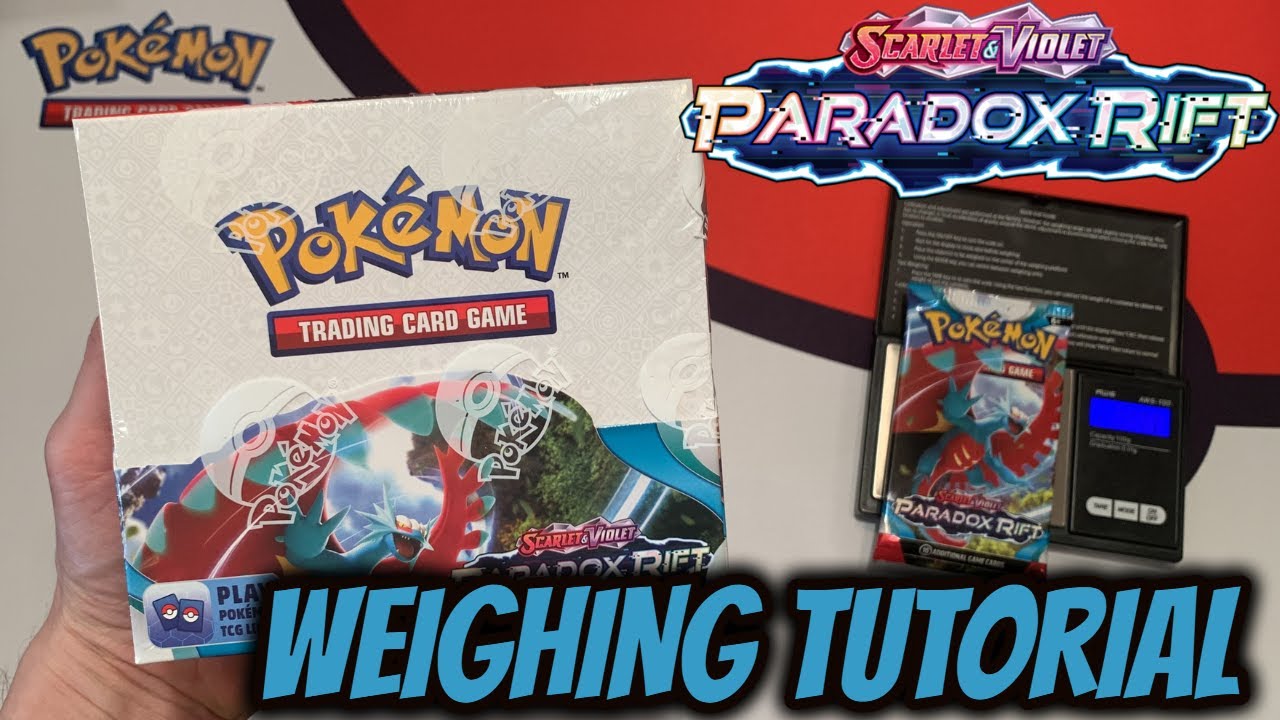 Paradox Rift Booster Box Weighing Tutorial