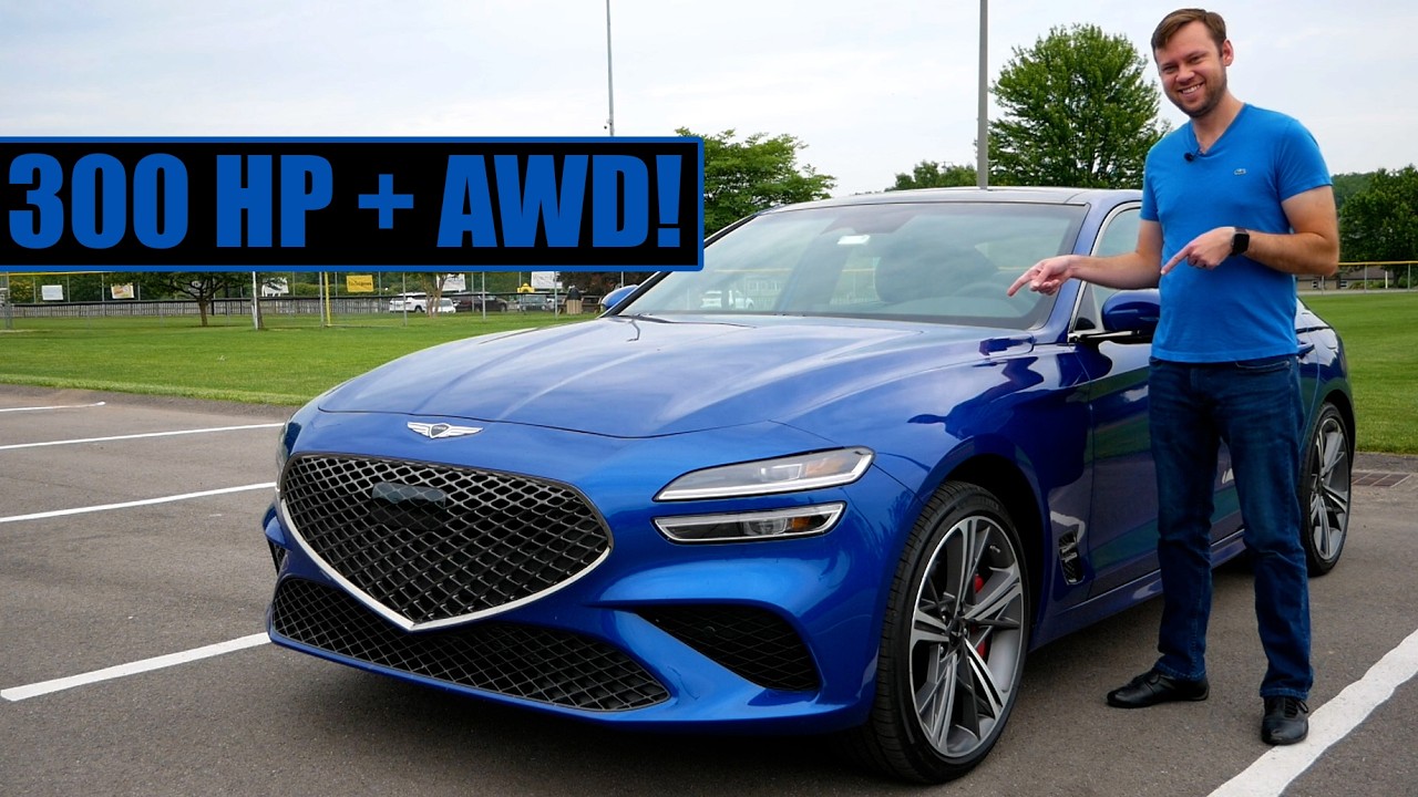 Обзор: Genesis G70 2.5T AWD 2024 года — все еще лучший спортивный седан по соотношению цены и кач...