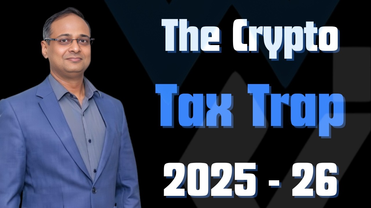The Crypto Tax Trap || India Crypto Tax 2025-26 || By CA Green Agarwal