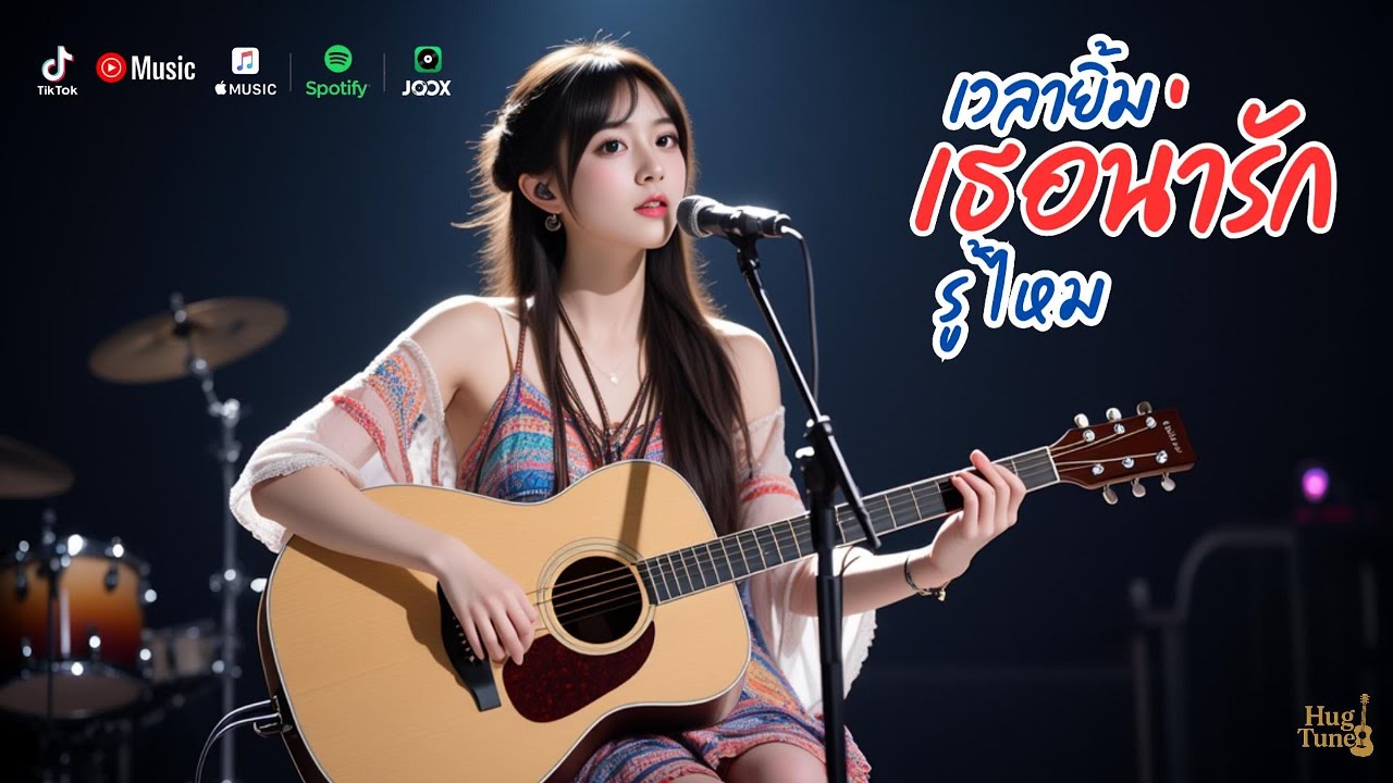 เวลายิ้มเธอน่ารักรู้ไหม  Official Audio - HugTune - #เพลงรักอบอุ่น #lovesong