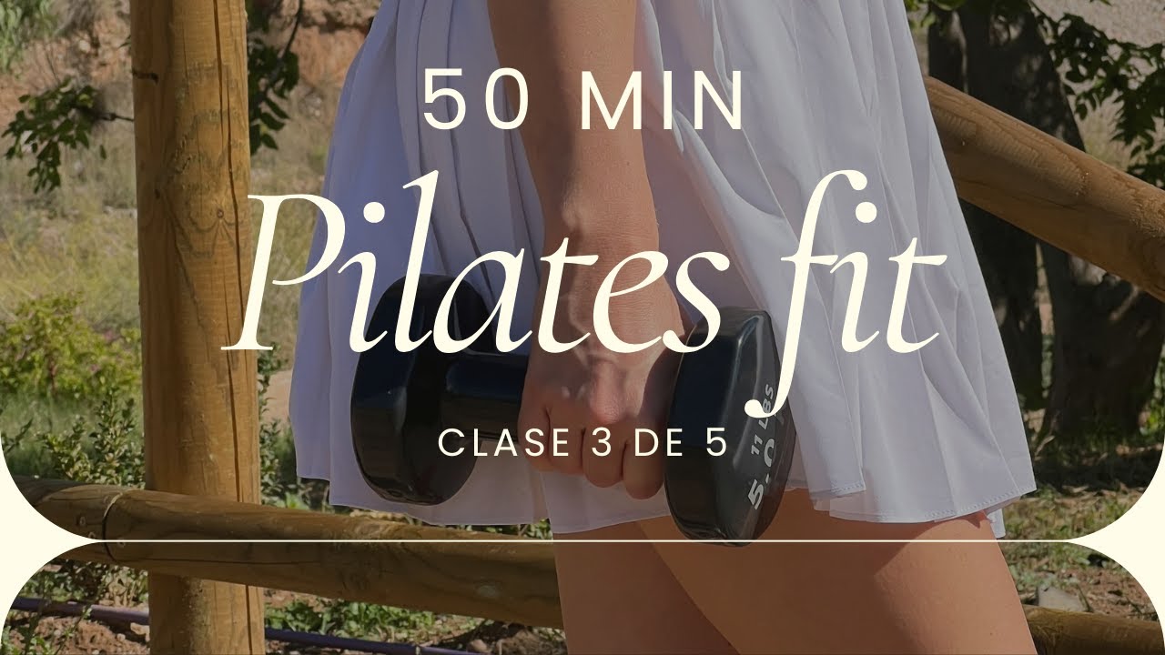 PILATES FIT CHALLENGE 3/5 | pilates con pesas para trabajar todo el cuerpo | full body pilates