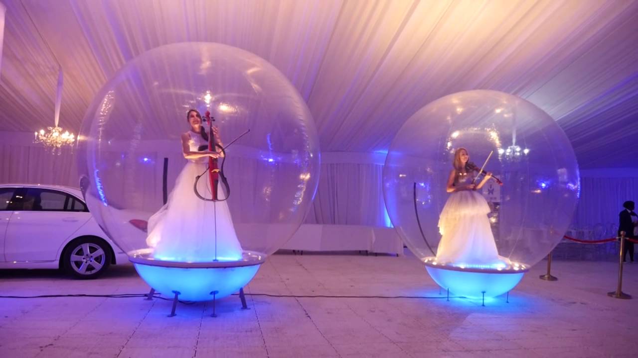 The Double Bubble featuring Carol Thorns (elec cello) and Renate Riedemann (elec violin)