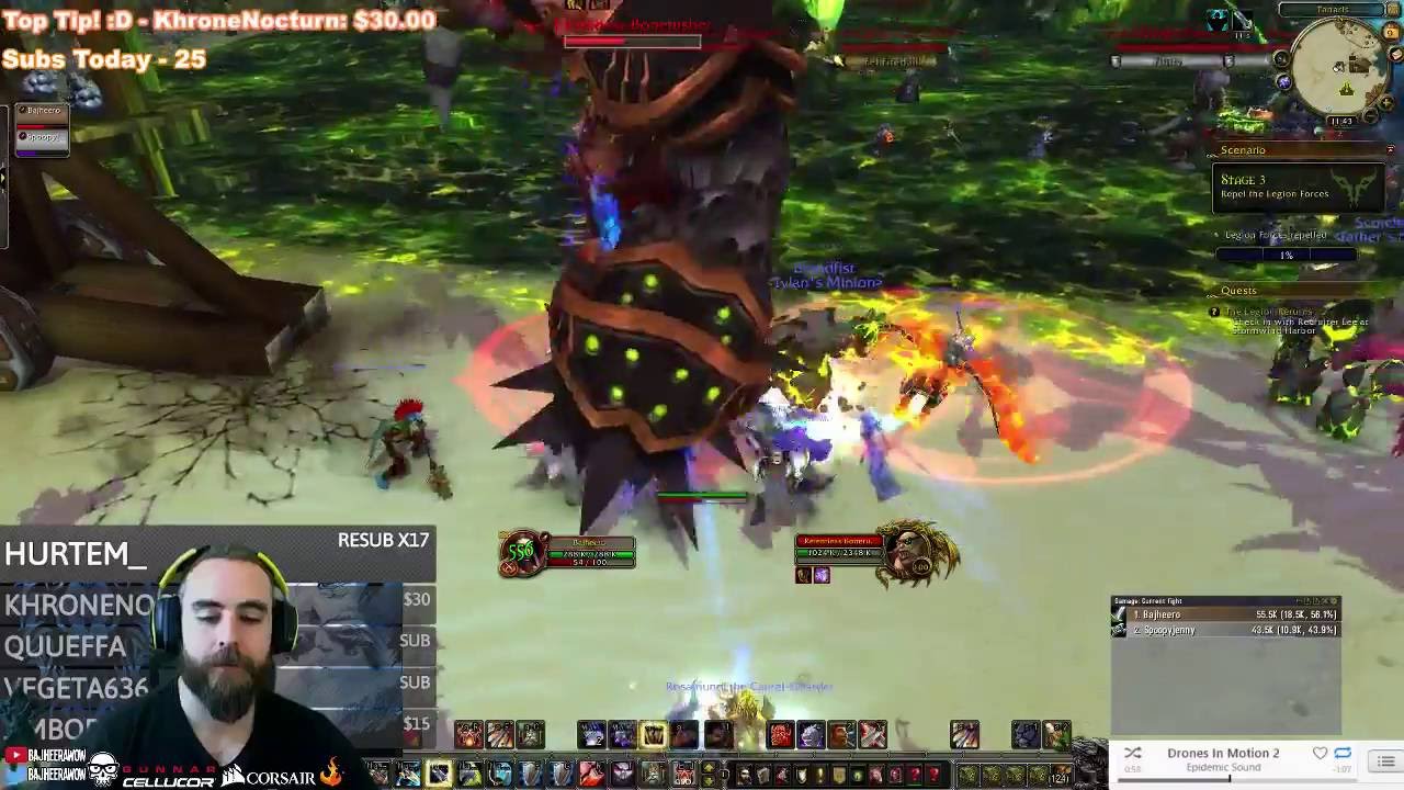 WoW Legion Beta - DEMON INVASION IN GADGETZAN!!! - Legion Warrior World PvE