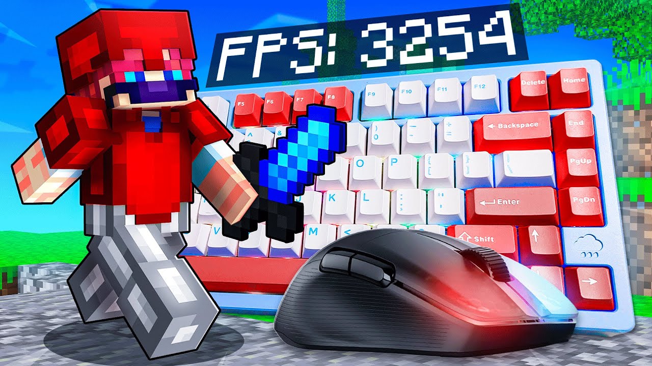 Epic PvP & Fast Bridging – BedWars ASMR | No Talking