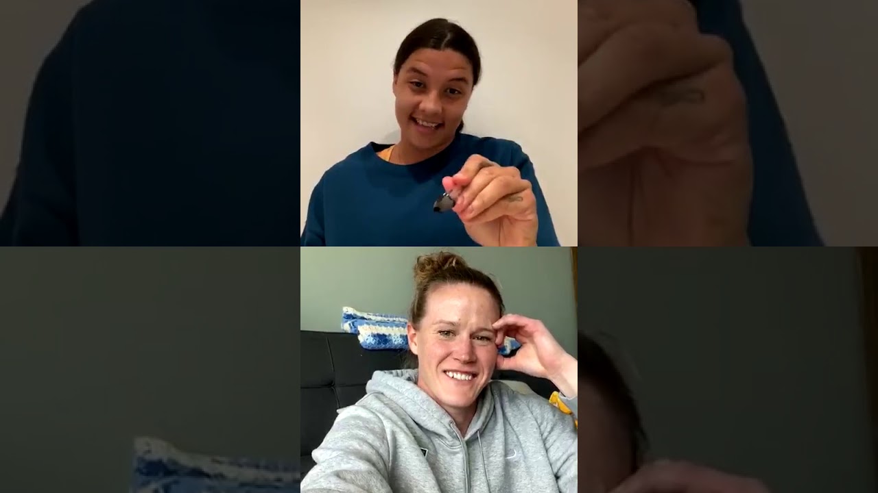 Sam Kerr + Alyssa Naeher - IG Live
