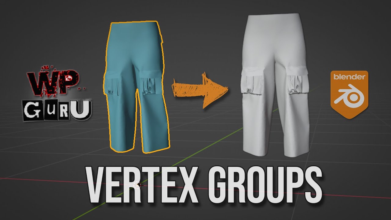 How to transfer Vertex Groups between objects in Blender