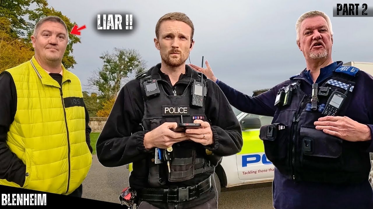 Yes Officer He HAS Flown the Drone - LIAR !! 🤥 🚫 😡 🚔 ❌