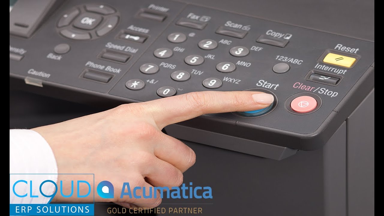 Acumatica 2019 R2 - File Scanning Integrated