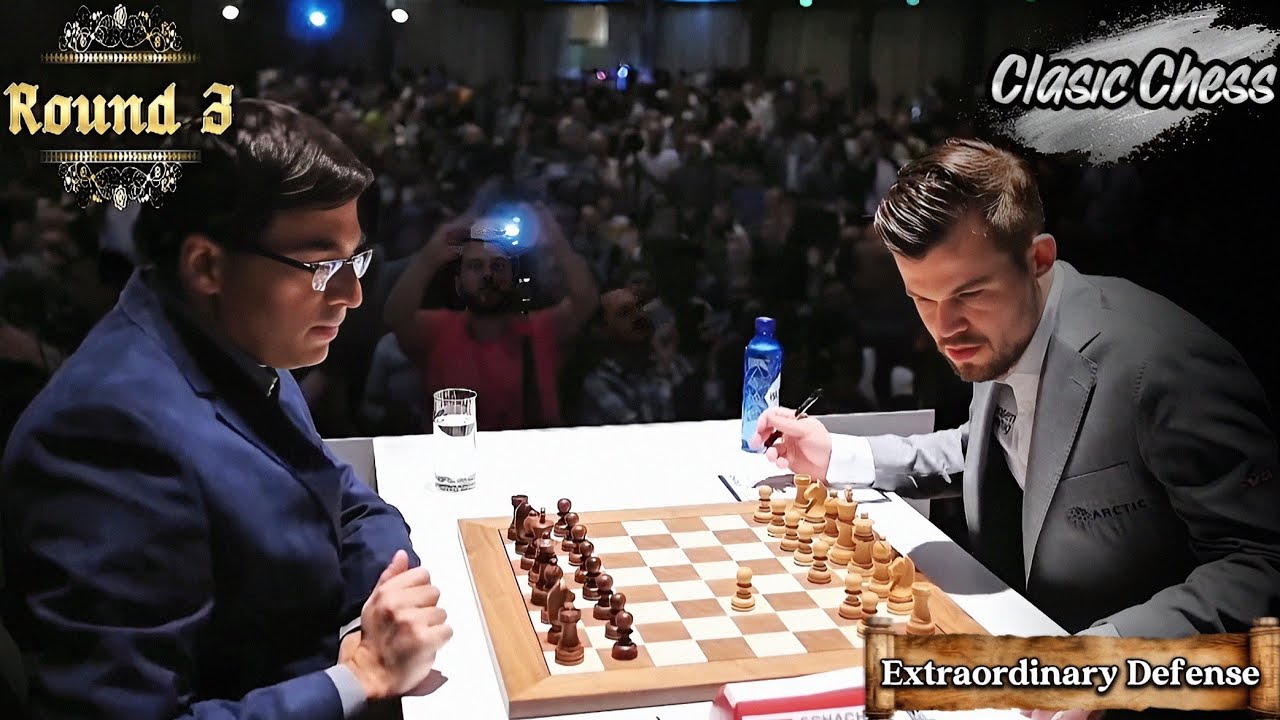 Magnus Vs Anand in Clasic Chess