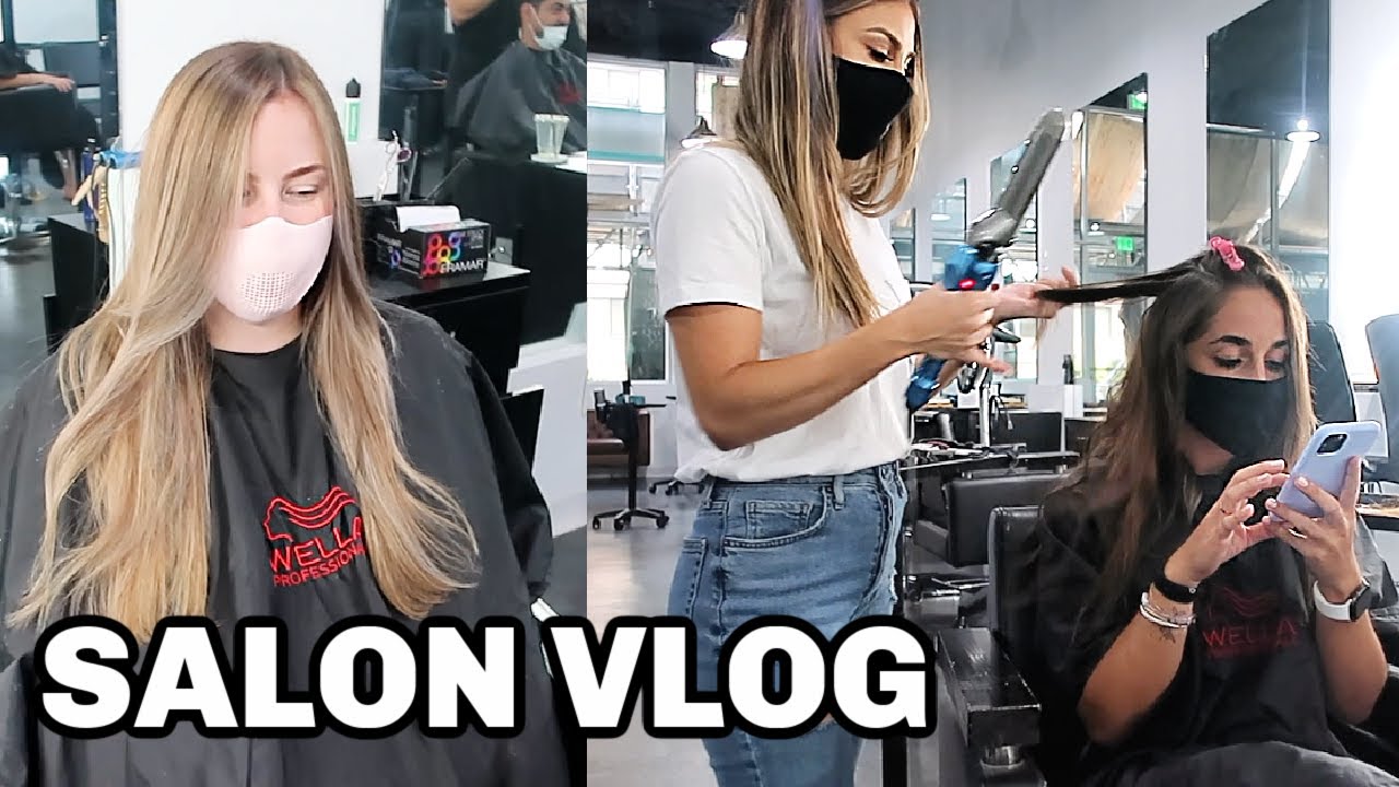 SALON VLOG | DAY IN A LIFE AS A HAIRSTYLIST | BALAYAGE & EXTENSIONS | WATCH ME DO HAIR