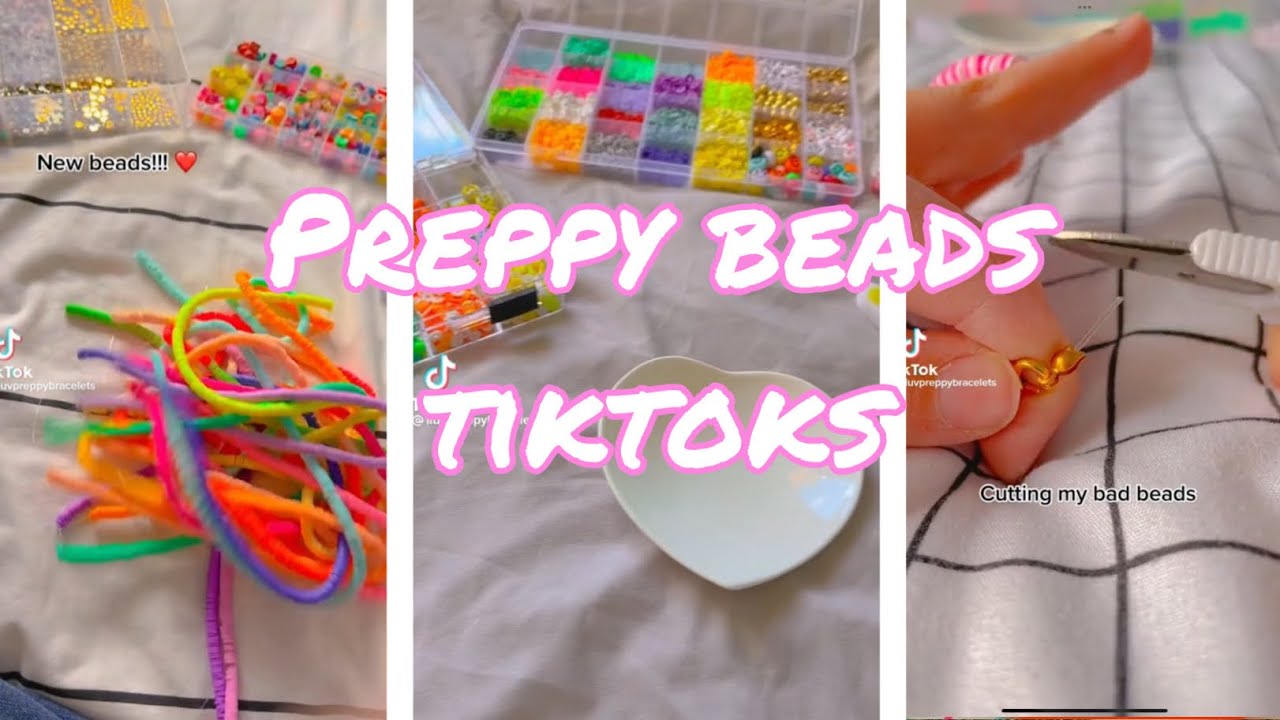 🌷**Preppy Tiktok Bead compilation to make you want to buy them** #5.🌸