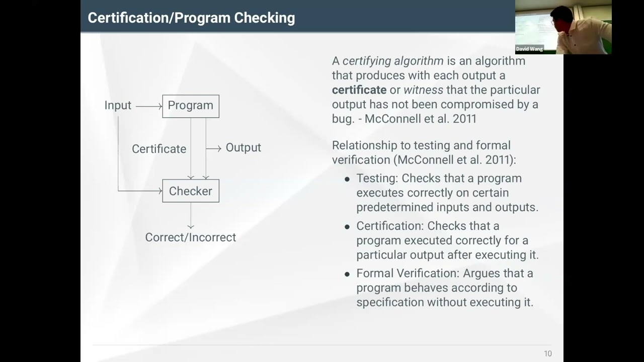 David Wang: Verified Unsolvability of Temporal Planning (20 March 2025)