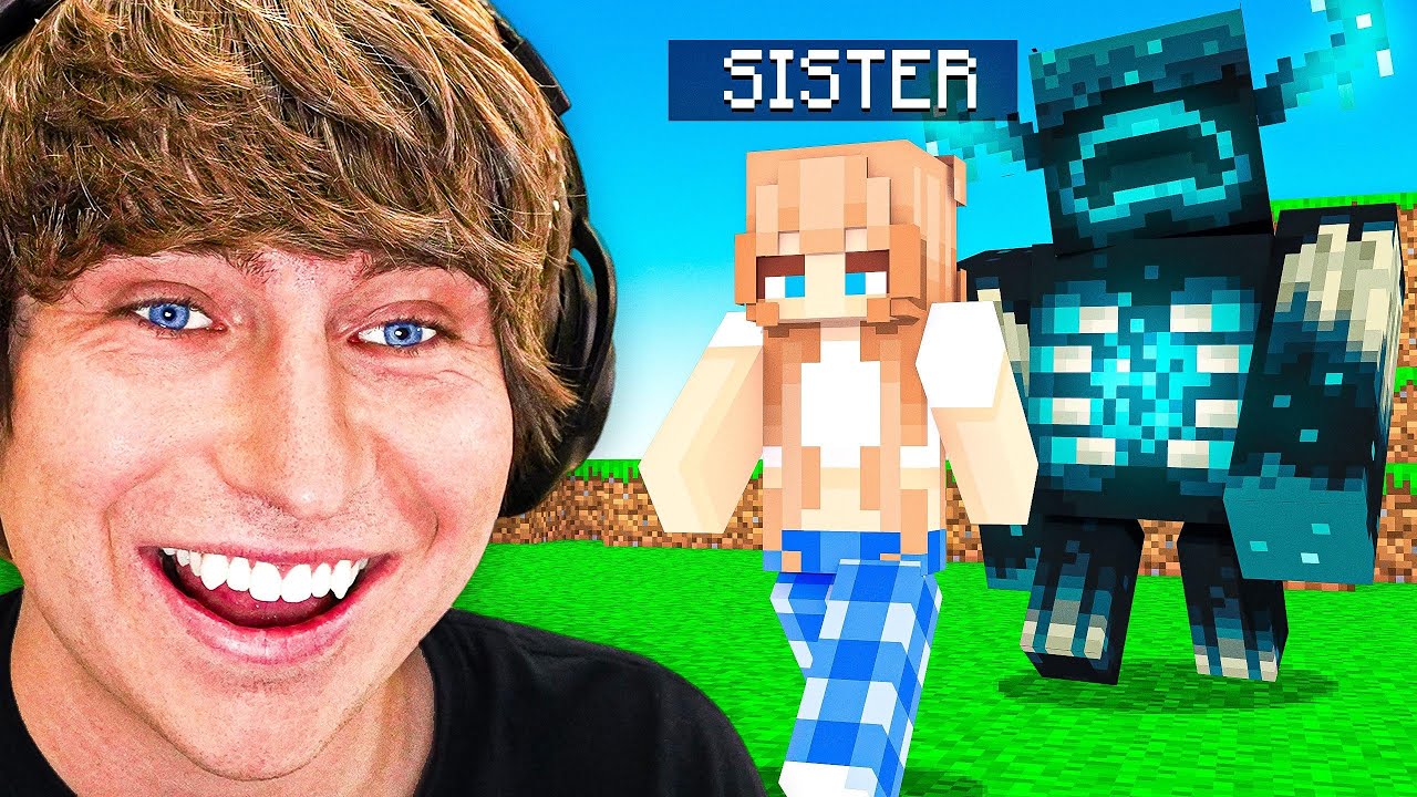 I Taught My Sister How To Play Minecraft!
