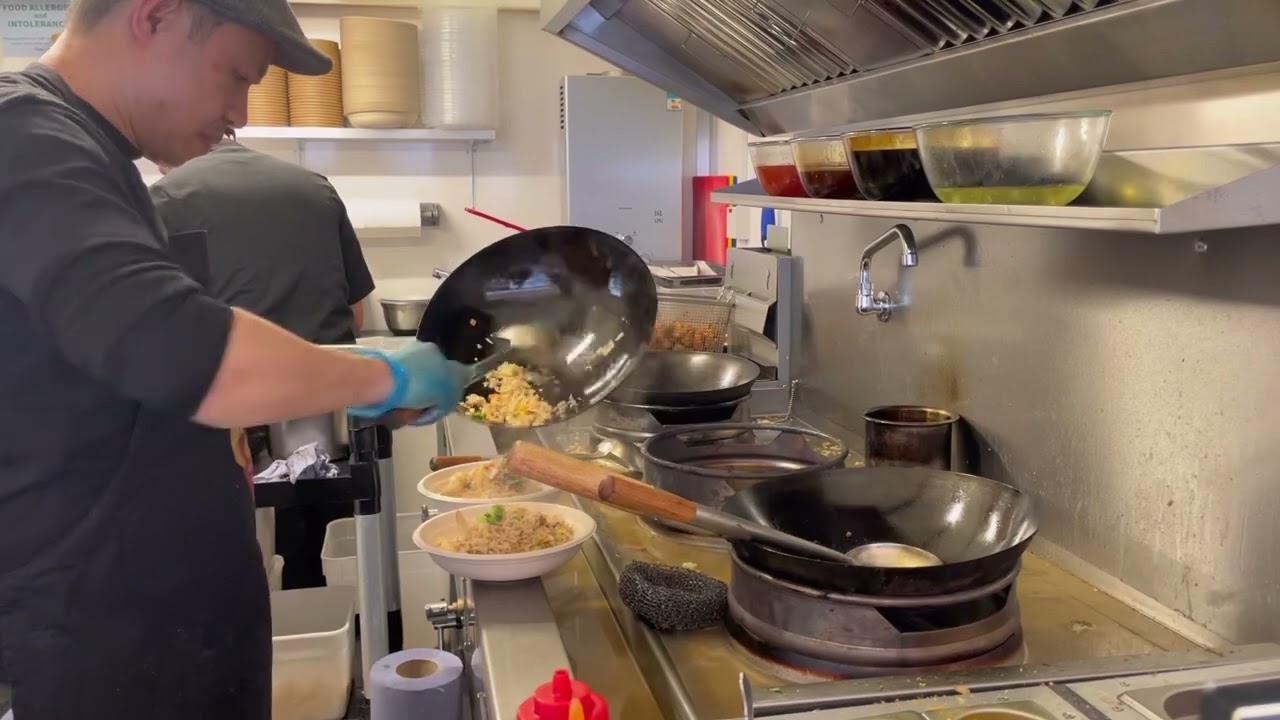 Chinese street food in the shambles of York NaNa noodles