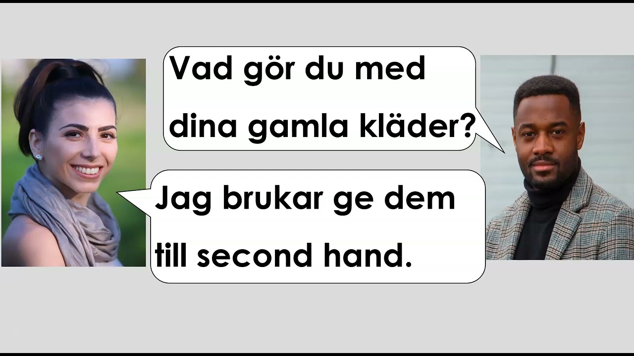 KLÄDER dialog