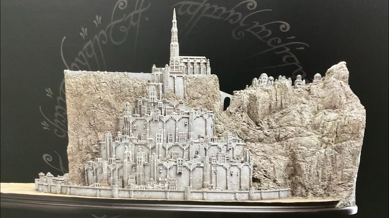 The Lord of the Rings Minas Tirith Environment Statue by Weta Workshop