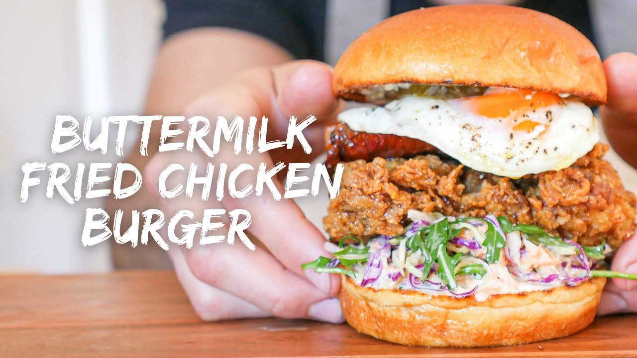 Buttermilk Chicken Burger | Joeysultana