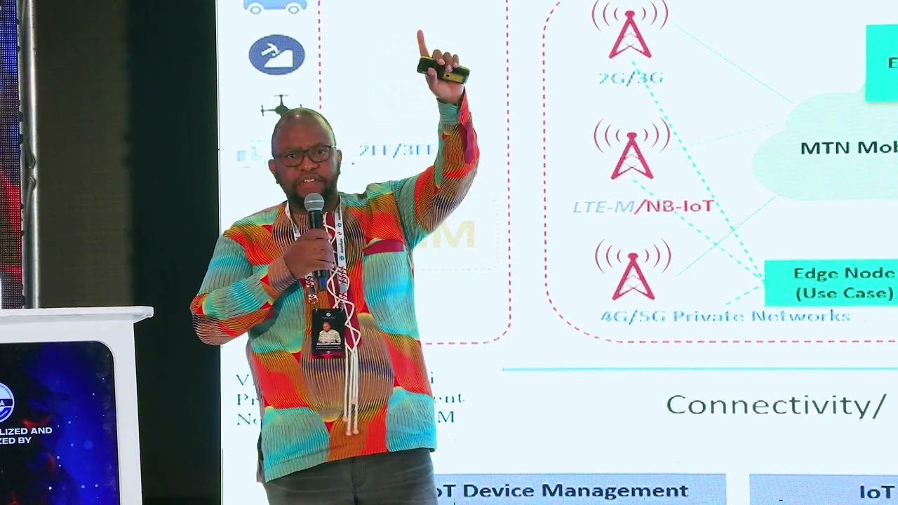 Kenneth Matau's Perspective on The Economic Impact of Industrial IoT | 5th Connected Africa Summit.