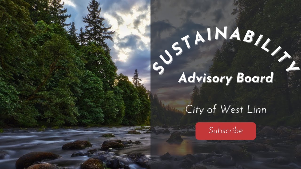 City of West Linn Sustainability Advisory Board Meeting, November 2025