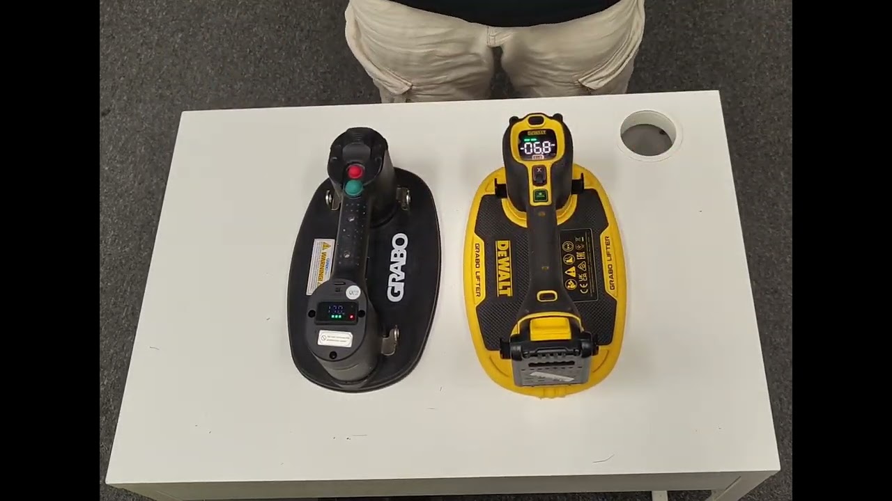 Comparison of Dewalt DCE590 and GRABO ProLifter 20