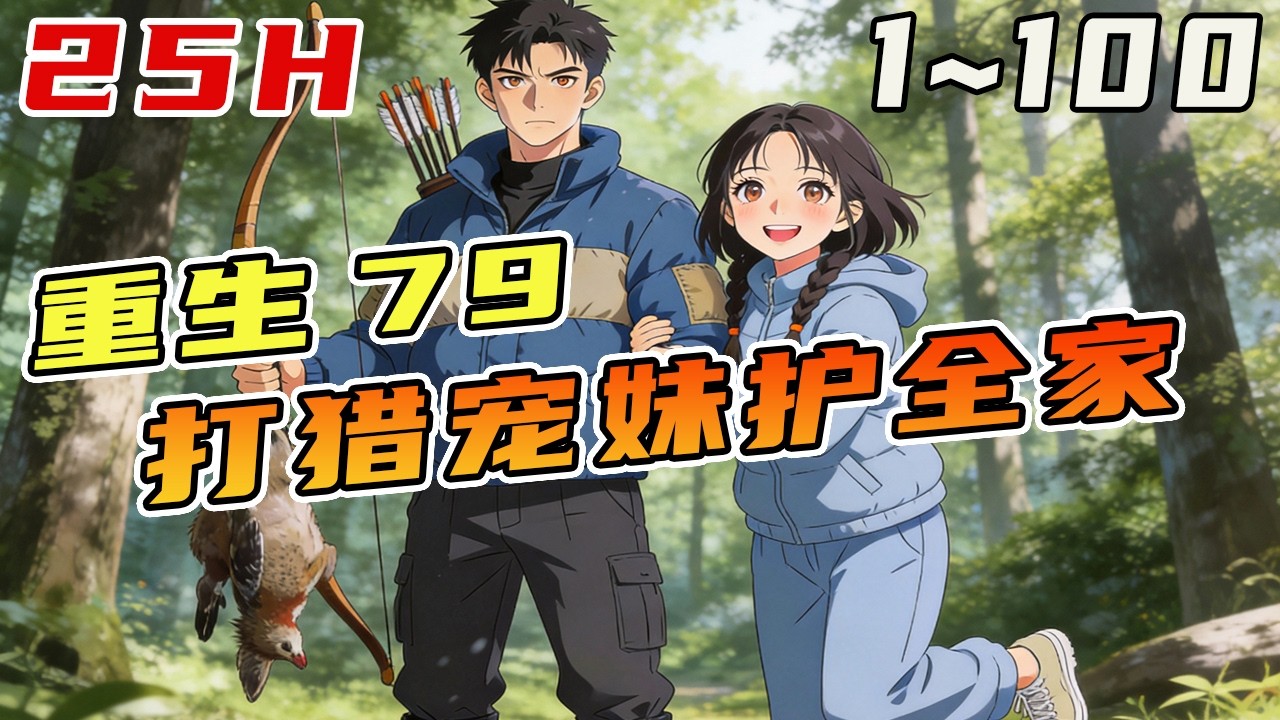 上一世，主角因為賴床未跟隨父親進山打獵為妹妹湊學費，父親慘遇狼群襲擊，腿被撕咬重傷不能再進山，妹妹也錯失了上學的機會，這次為了彌補錯誤和父親一同進山改命《重生79年打獵供妹妹上學》#打獵#狩獵#年代