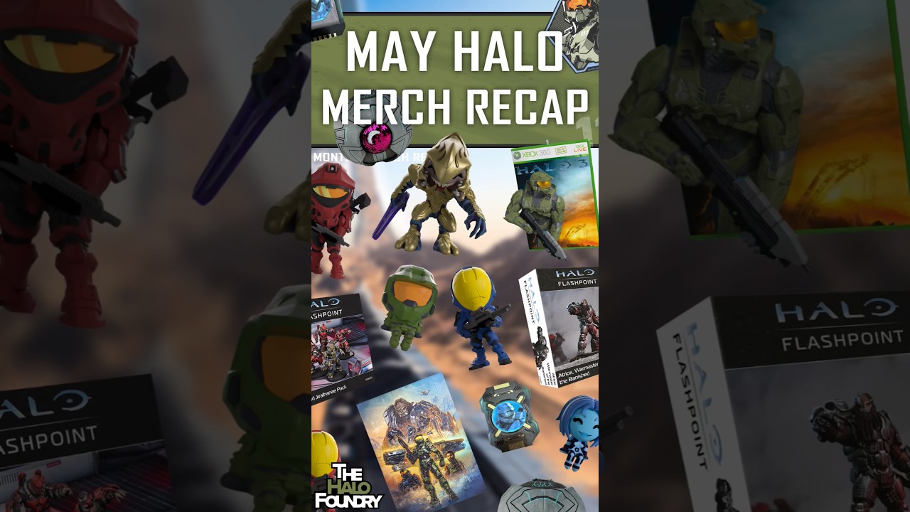 May Halo merch Recap 2025 Short #Halo #haloinfinite