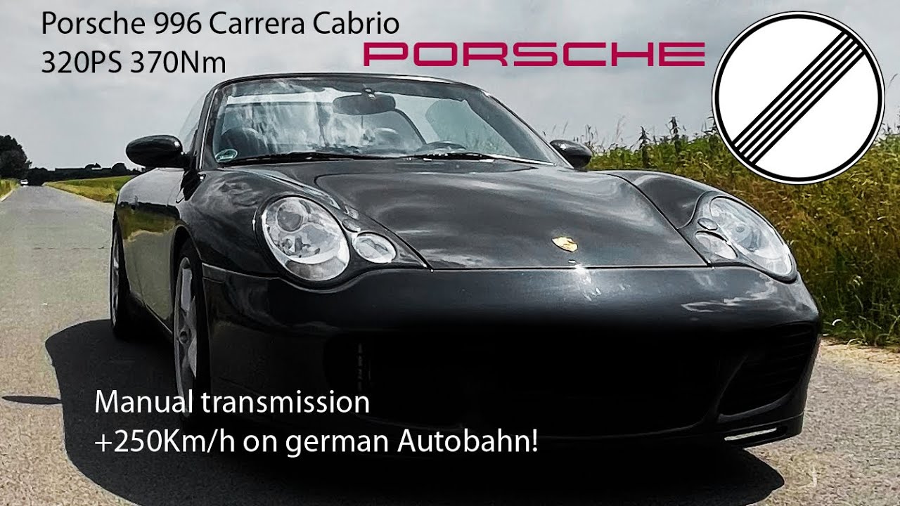 Porsche 911 Carrera | Close Call on German AUTOBAHN | 320PS 370Nm | Open roof highspeed-Run