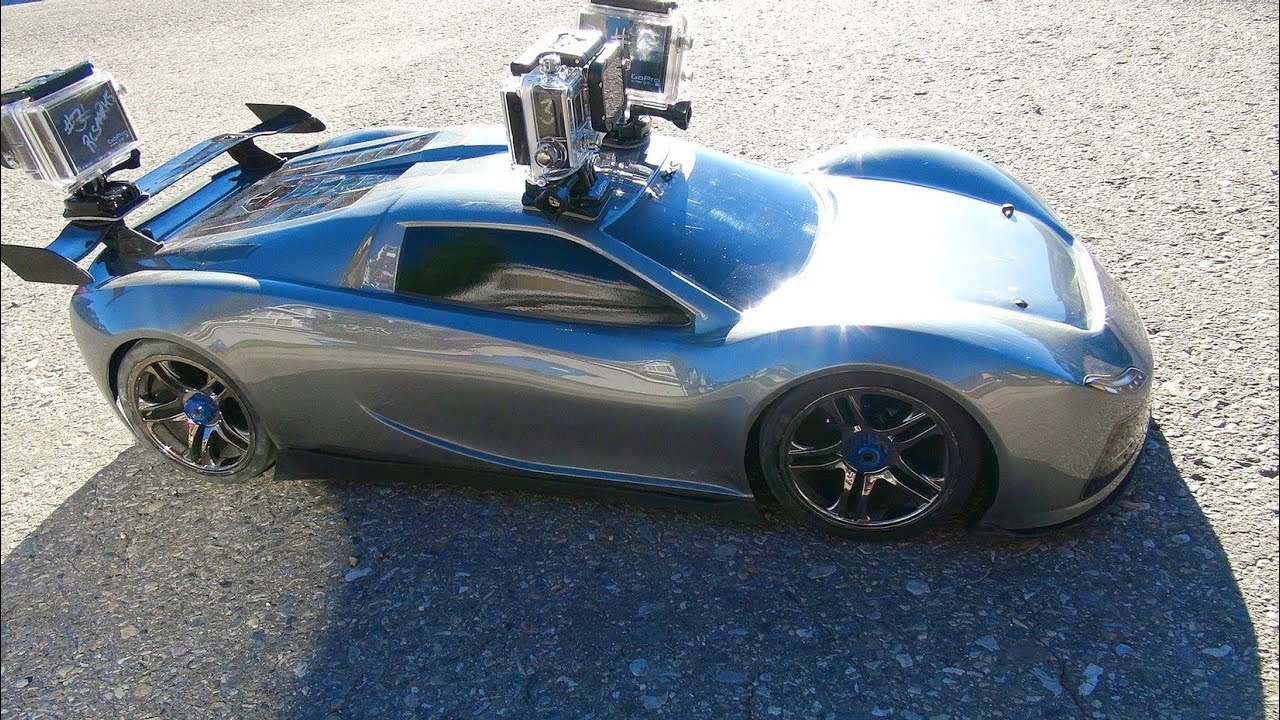 RC ADVENTURES - TRAXXAS XO-1 - 3 GoPro Cameras Onboard the SUPER CAR