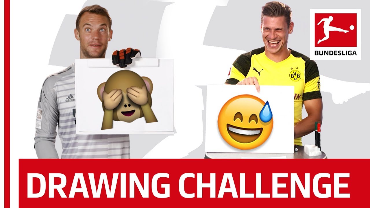Neuer, Piszczek & Co. Try To Draw - Who Is The Best Artist?