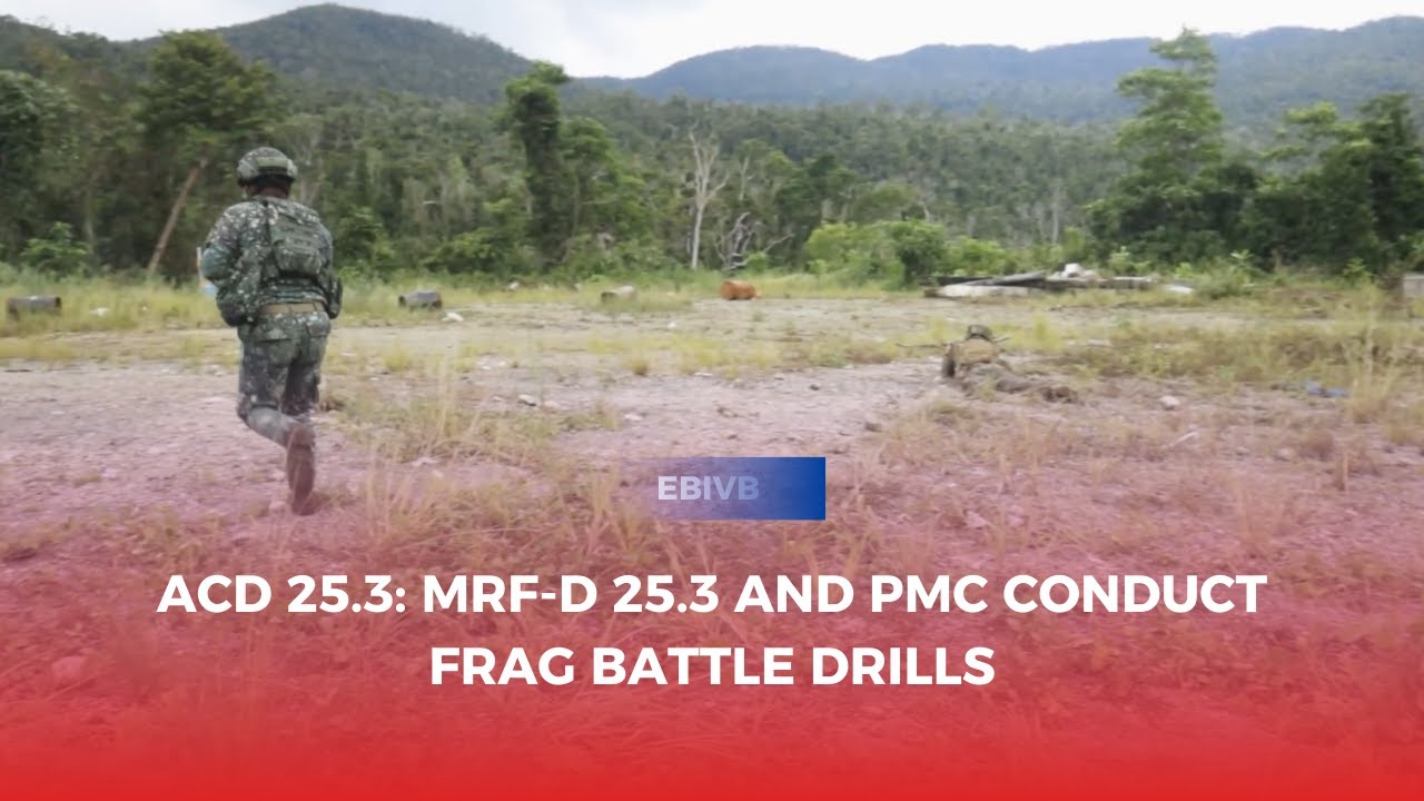 ACD 25.3: U.S. Marines and Philippine Marines Conduct Frag Battle Drills in Palawan