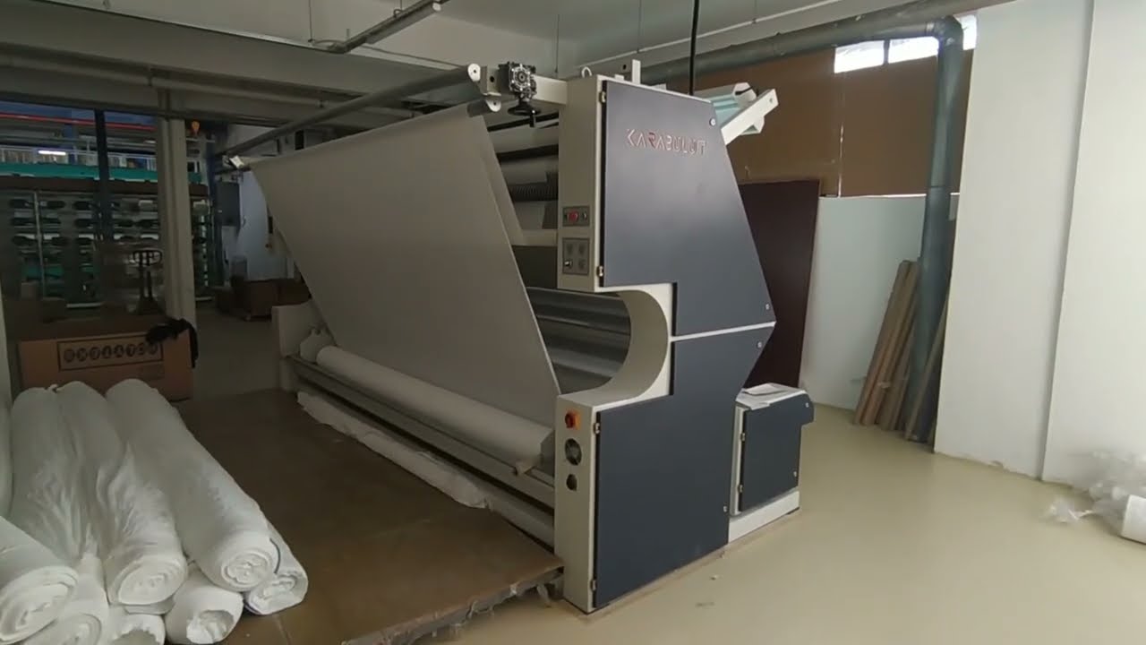Kumaş Kalite Kontrol ve Rulo Sarma Makinesi (TA/G-75)