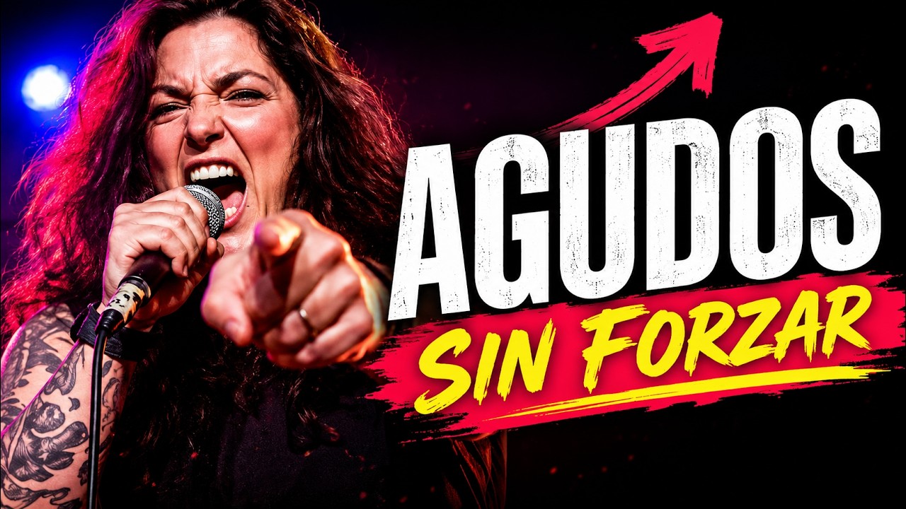 👍🏻 ¿CÓMO CANTAR AGUDOS ❌ sin forzar la voz?