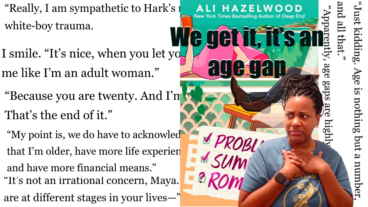 I'M NOT THE PROBLEM, THE BOOKS ARE: RANT REVIEW OF PROBLEMATIC SUMMER ROMANCE