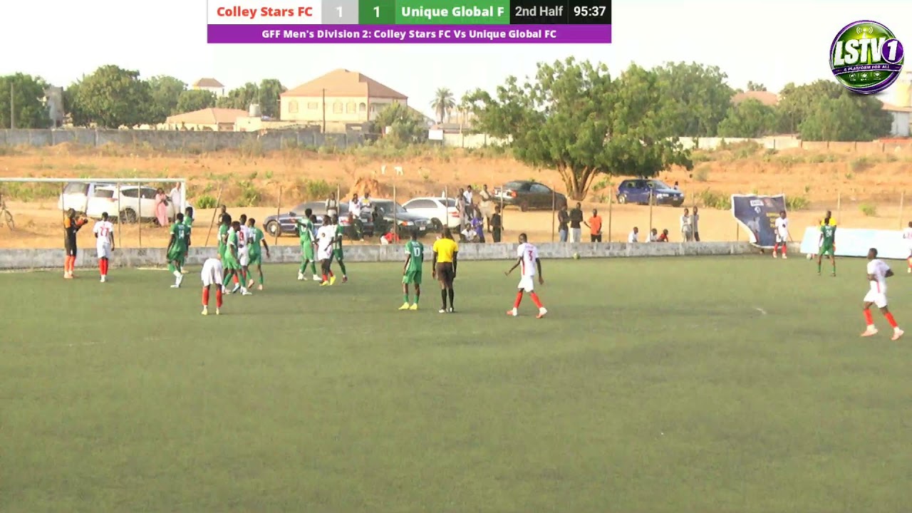 GFF Men's Division 2: Colley Stars FC Vs Unique Global FC