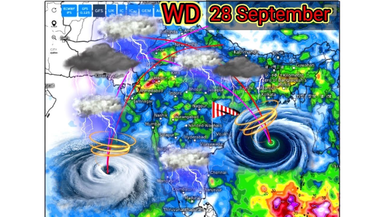 All India Weather Forecast Next 15 Days Monsoon Weather System Track Direction Update ⚠️