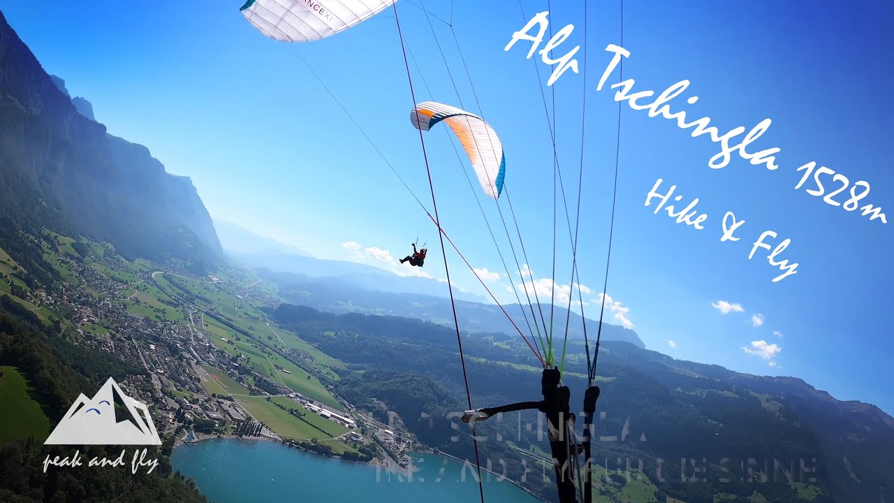 Churfirsten Hike and Fly: Felsen,  Wiesen und der Walensee