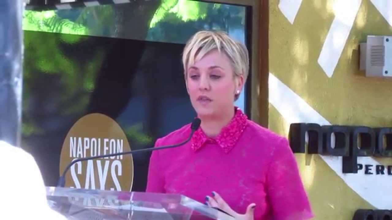 Kaley Cuoco Gets a Star on Hollywood's Walk of Fame