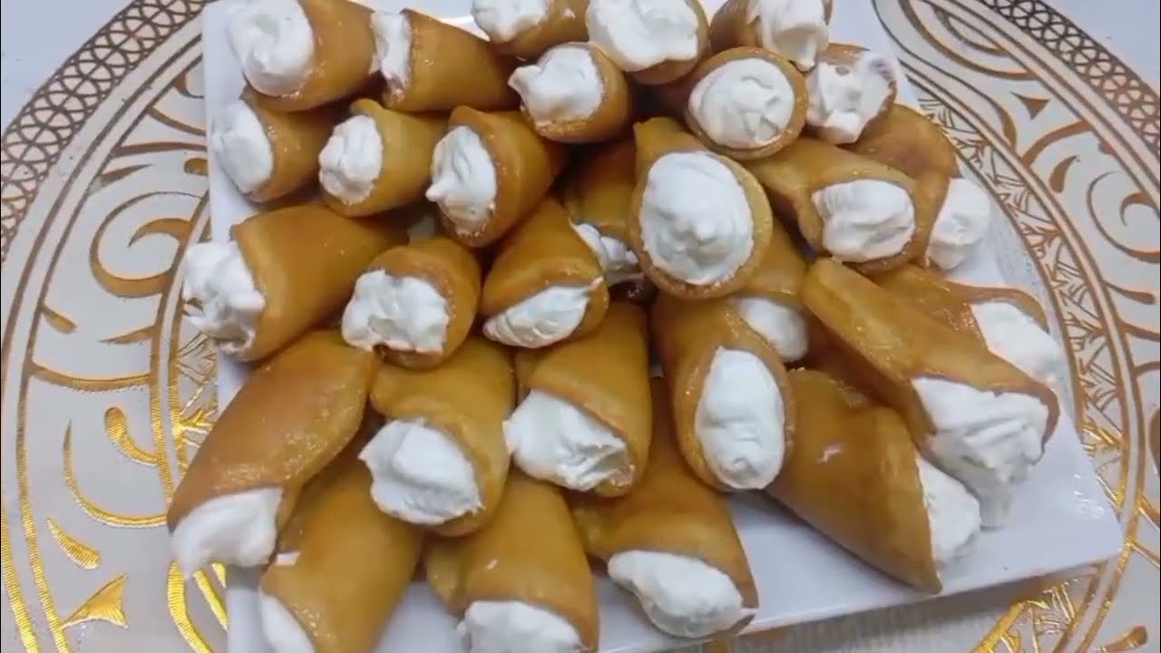 القطايف ‼️ الكورنيه❓ اللذيذة❗
