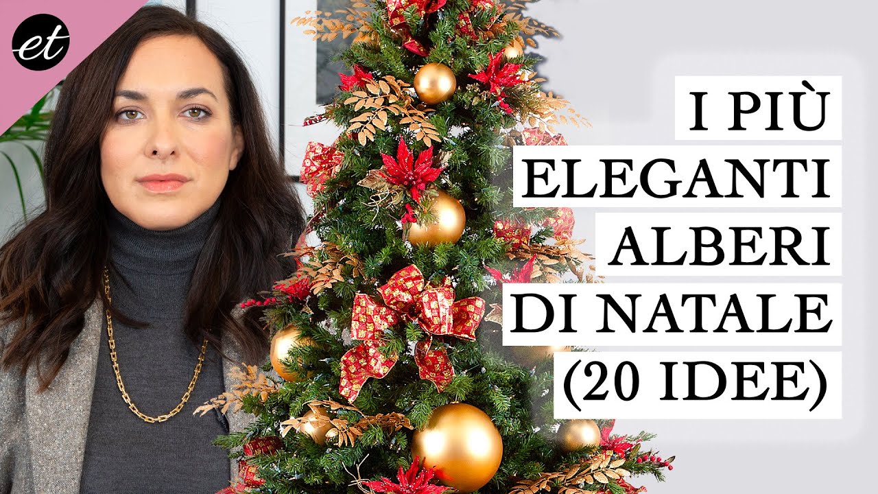 GLI ALBERI DI NATALE PI&Ugrave; ELEGANTI