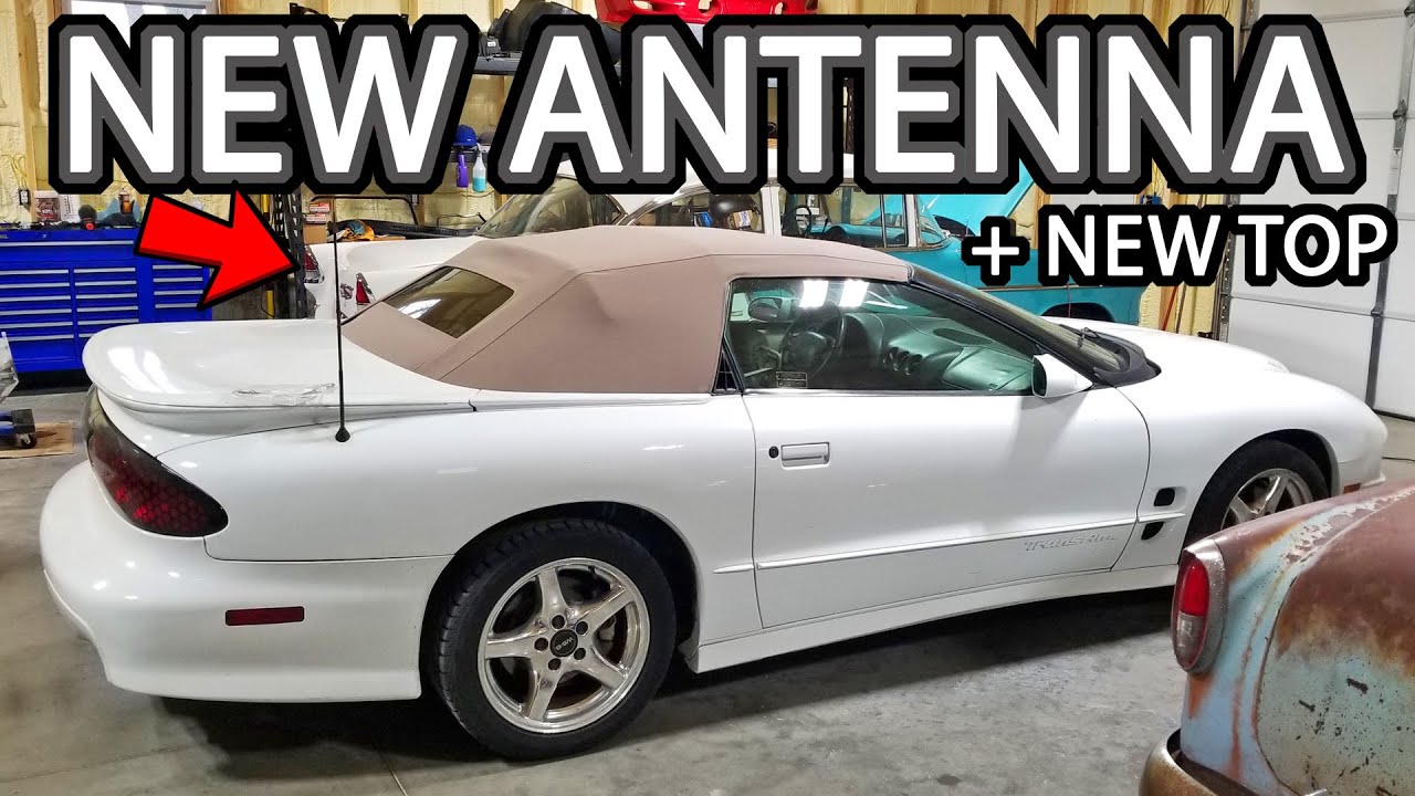 Как заменить мачту антенны Trans Am (плюс новая верхняя часть)