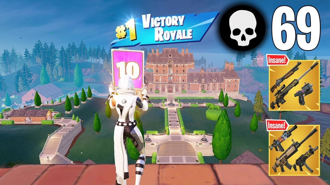 69 Elimination Solo vs Squads Wins (Fortnite Chapter 5 Gameplay Ps4 Controller)